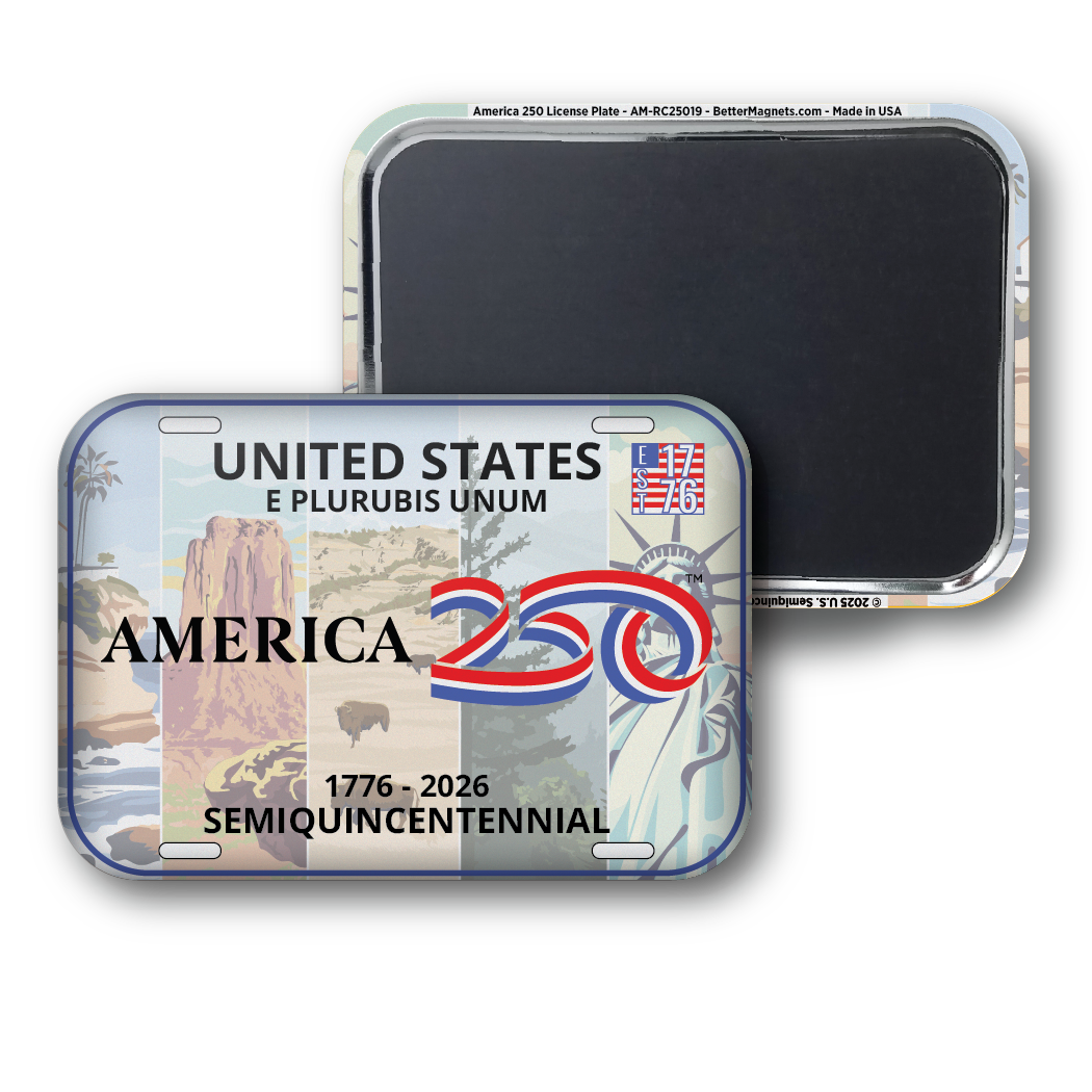 America250™ License Plate | Officially Licensed America250™