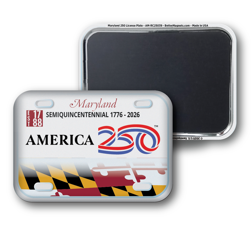 Maryland 250 License Plate | Officially Licensed America250™