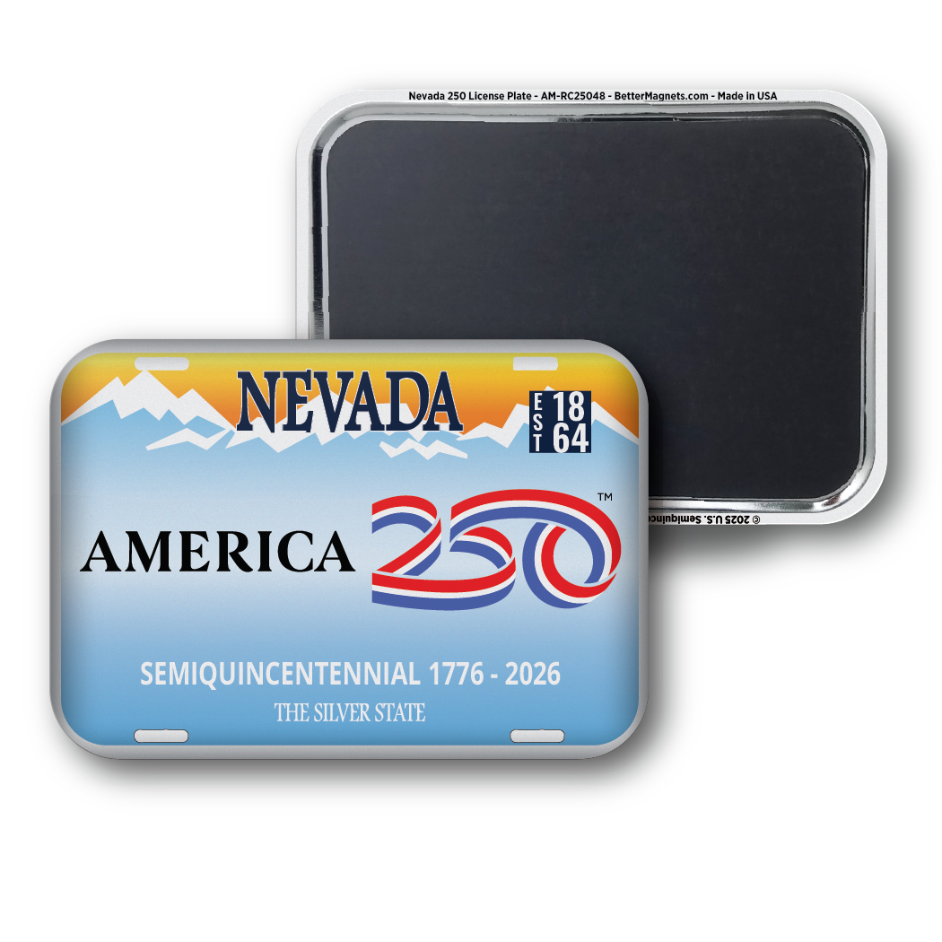 Nevada 250 License Plate | Officially Licensed America250™