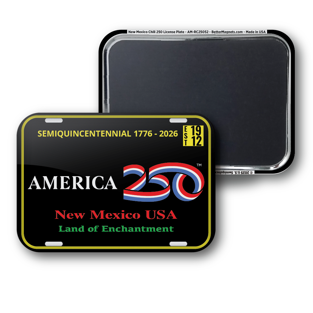 New Mexico Chili 250 License Plate | Officially Licensed America250™