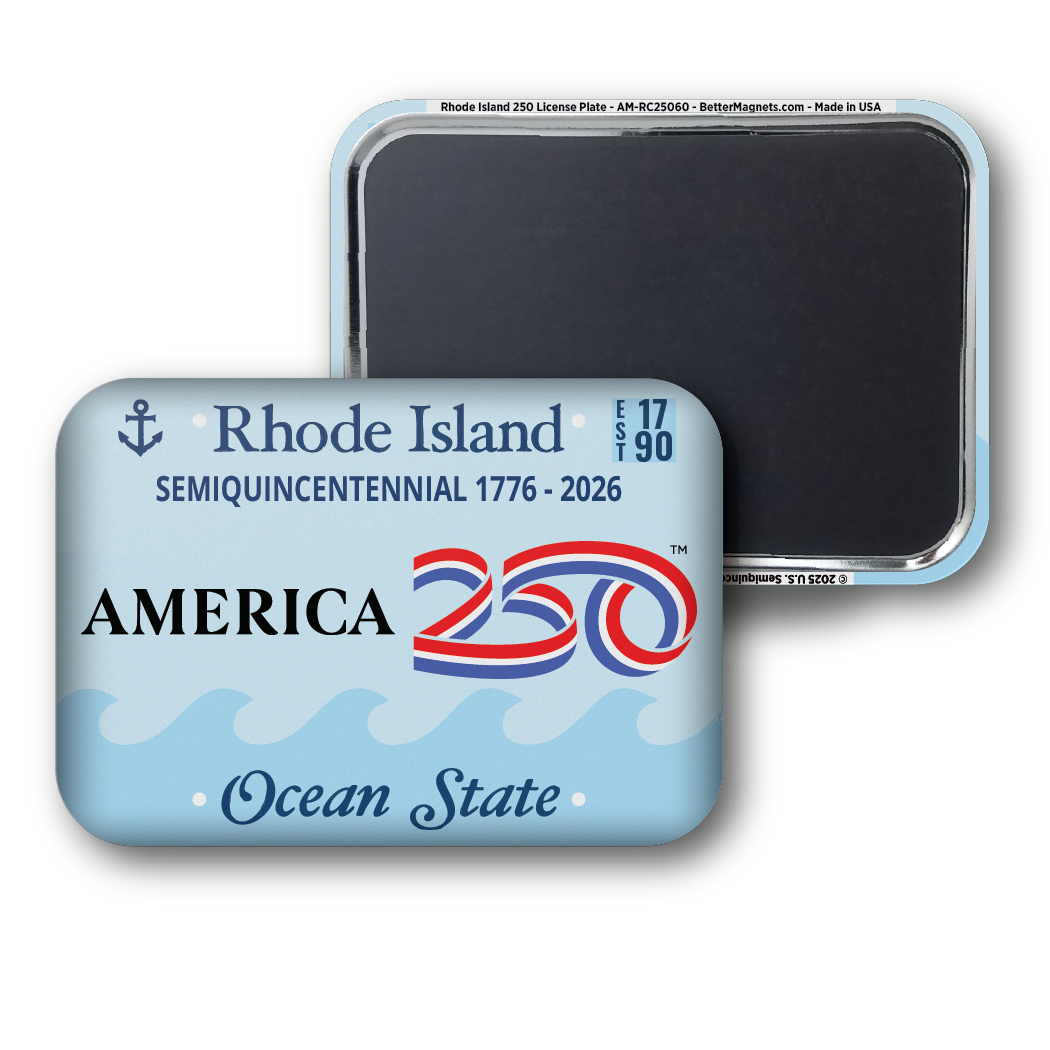 Rhode Island 250 License Plate | Officially Licensed America250™