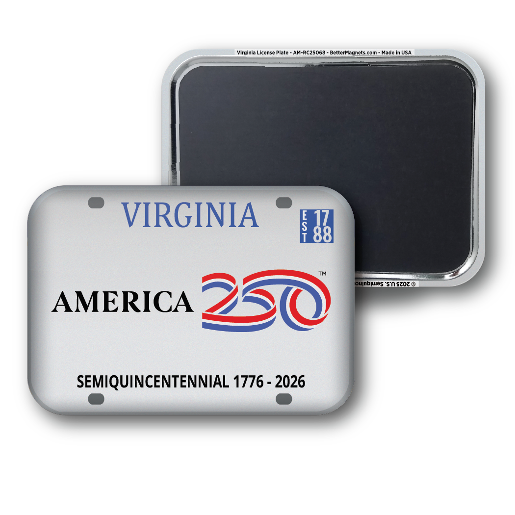 Virginia 250 License Plate | Officially Licensed America250™