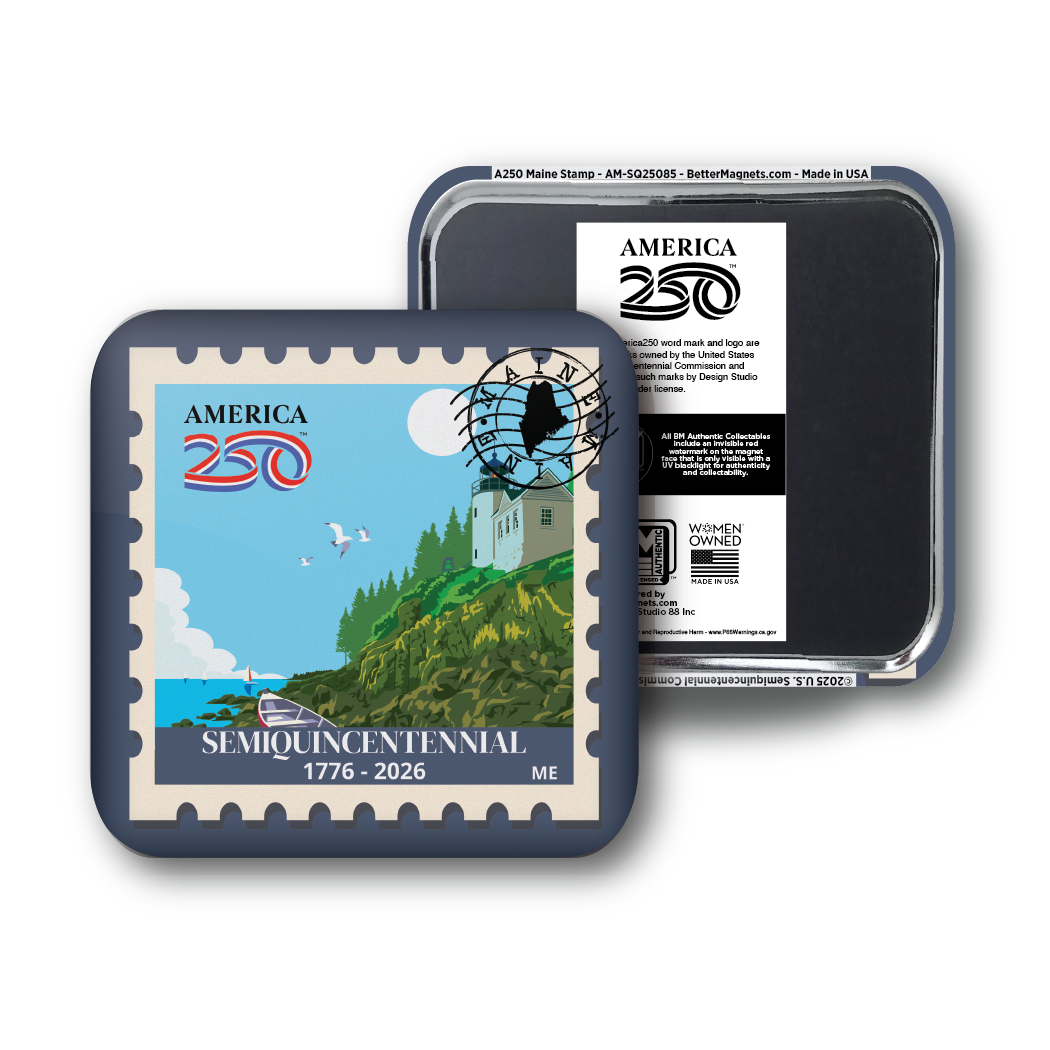 America250™ Maine Stamp | Officially Licensed America250™