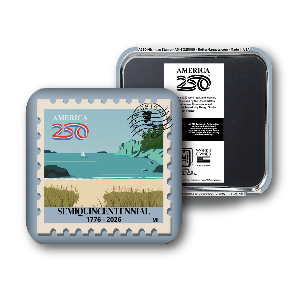 America250™ Michigan Stamp | Officially Licensed America250™