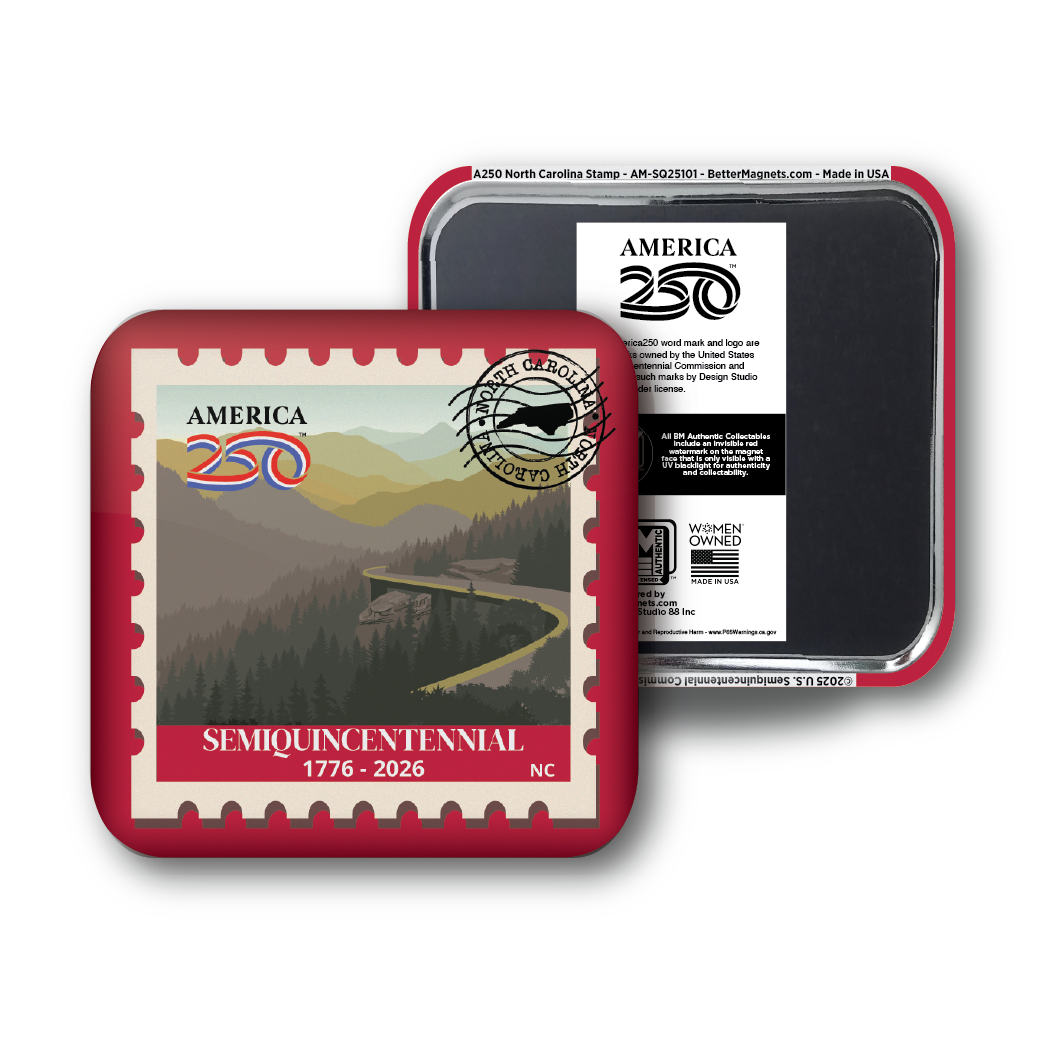 America250™ North Carolina Stamp | Officially Licensed America250™