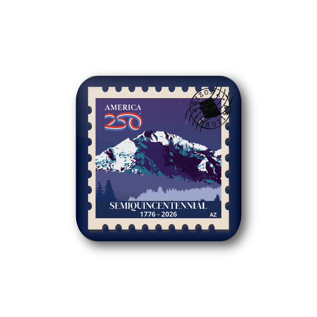 America250™ Arizona Flagstaff Stamp | Officially Licensed America250™