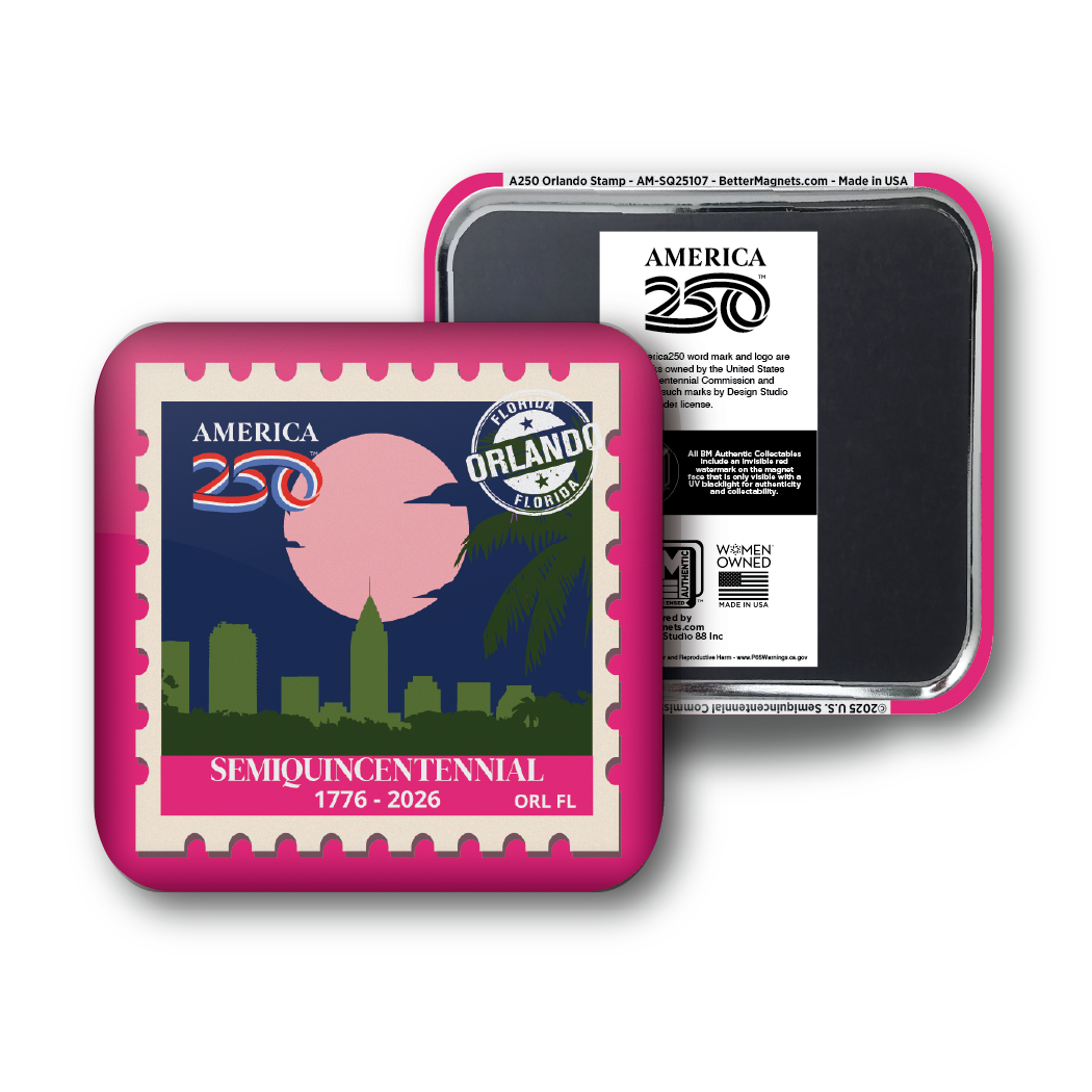 America250™ Orlando Stamp | Officially Licensed America250™