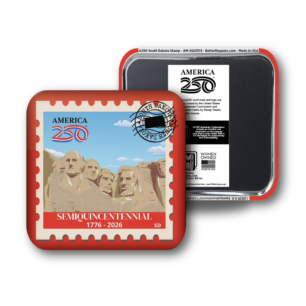 America250™ South Dakota Stamp | Officially Licensed America250™