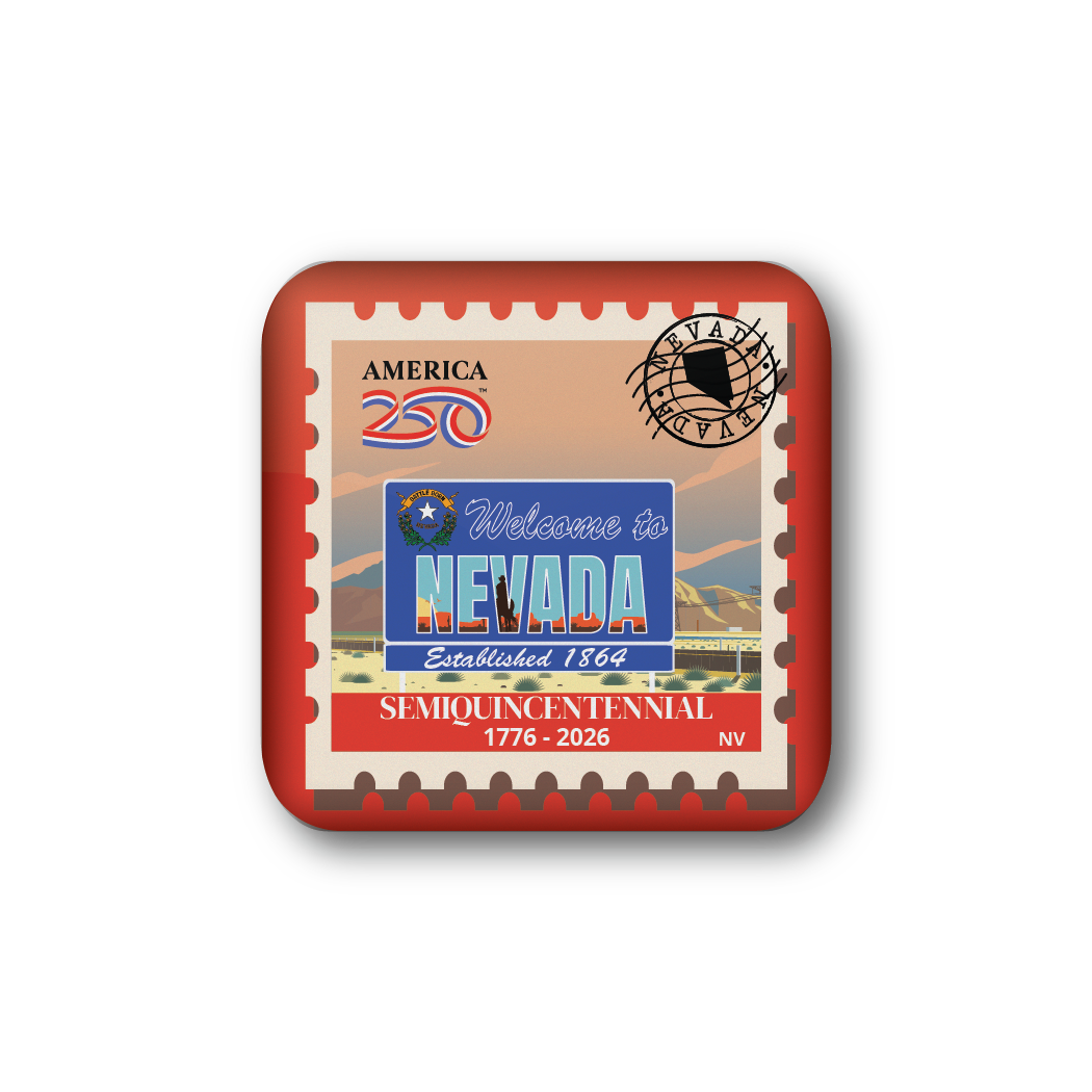 America250™ Nevada Sign Stamp | Officially Licensed America250™