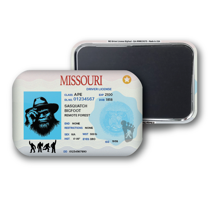Missouri Mini Bigfoot Driver License
