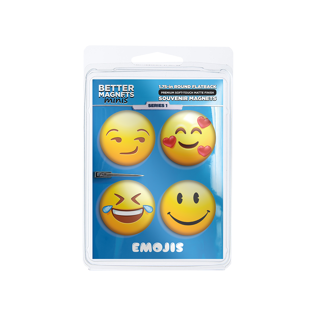 Emoji Series 1 Minis 4-Pack