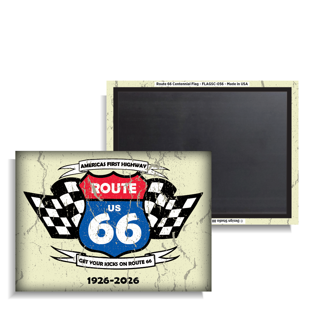Route 66 Centennial Flag
