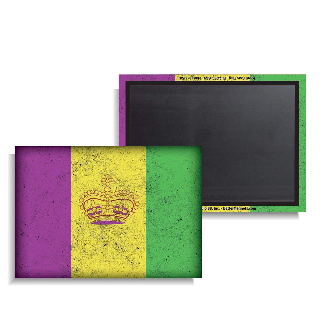 Mardi Gras Flag
