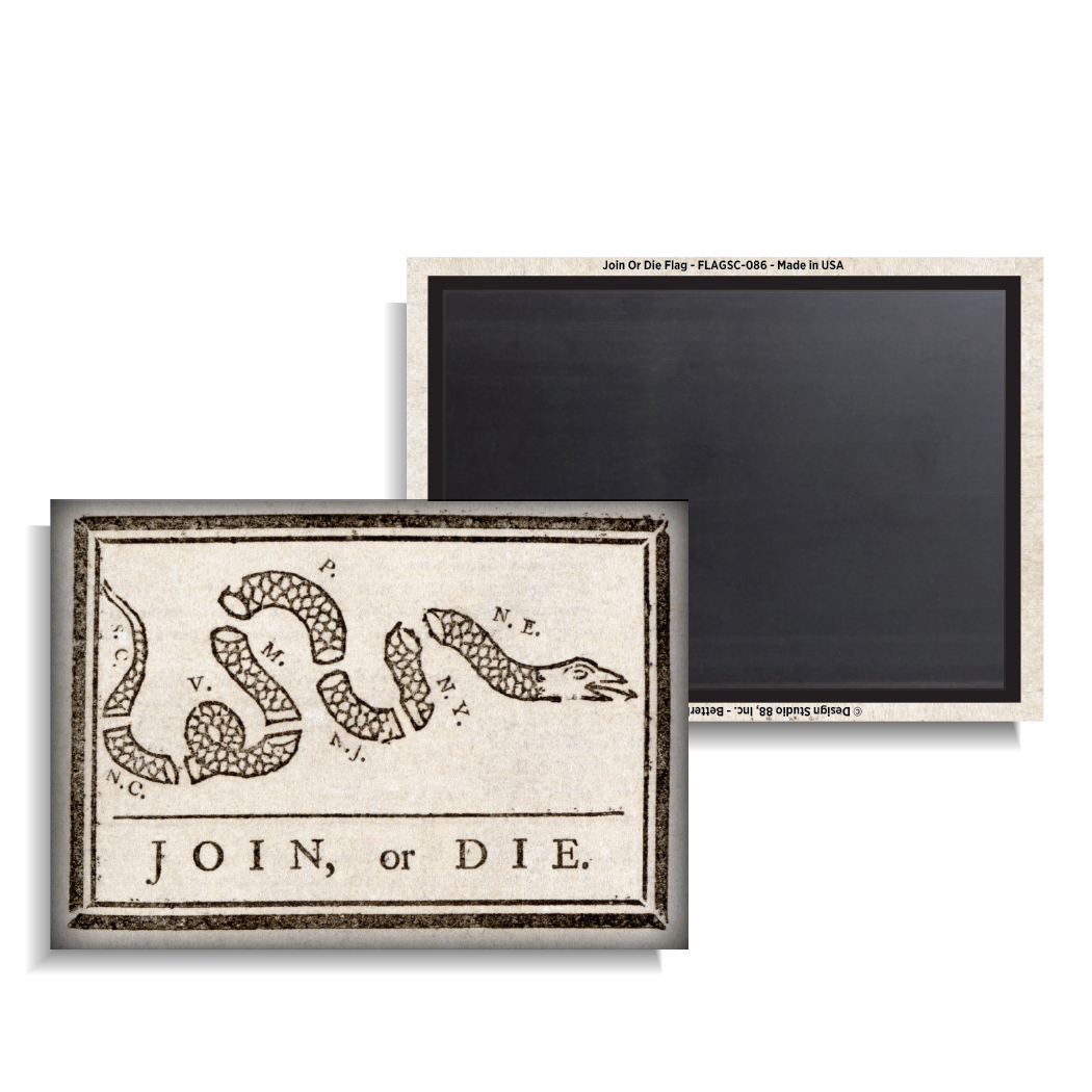Join, Or Die Flag