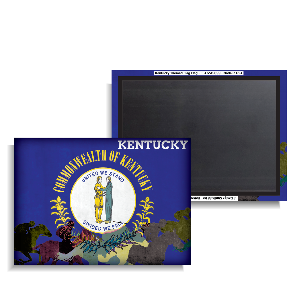 Kentucky Themed Flag