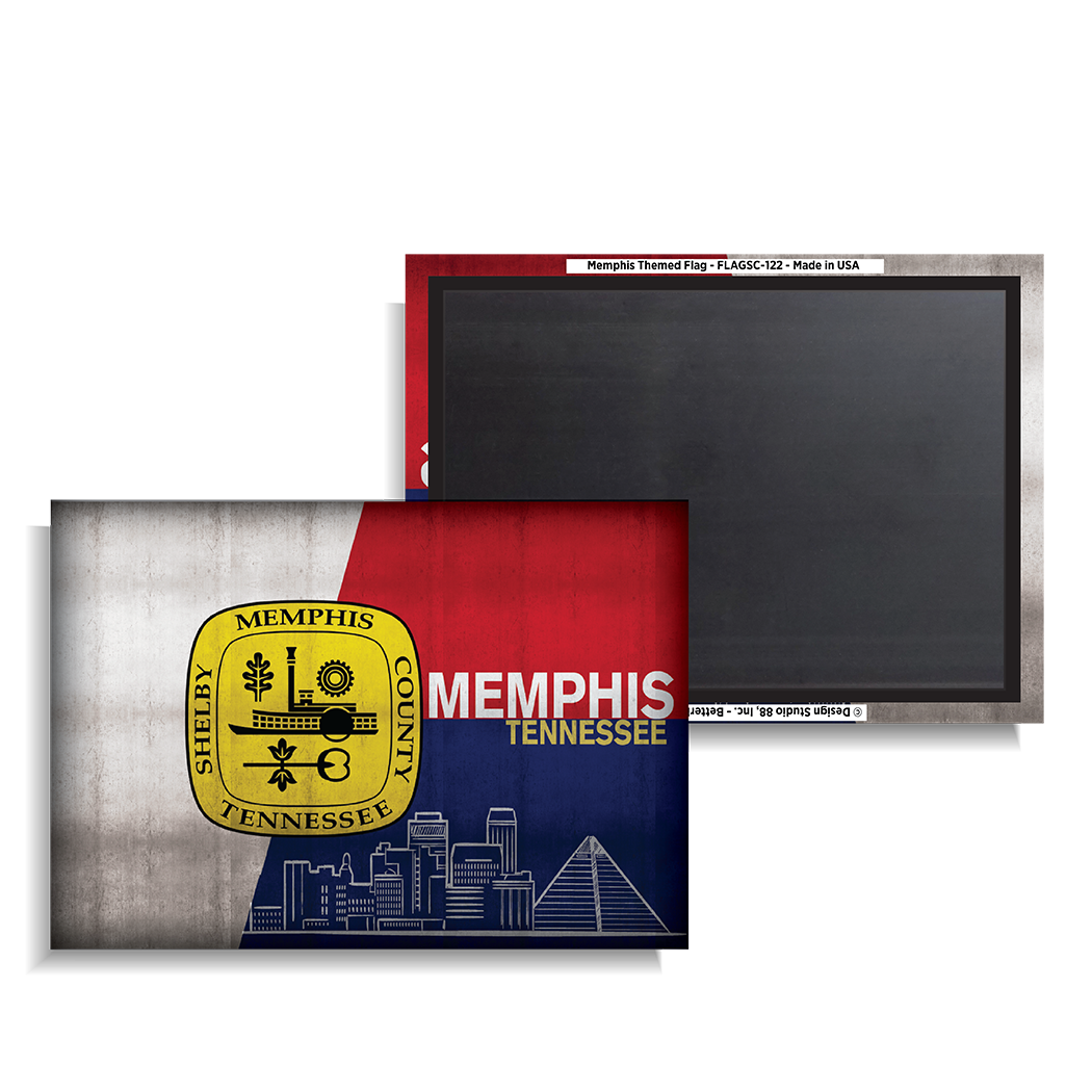 Memphis Themed Flag