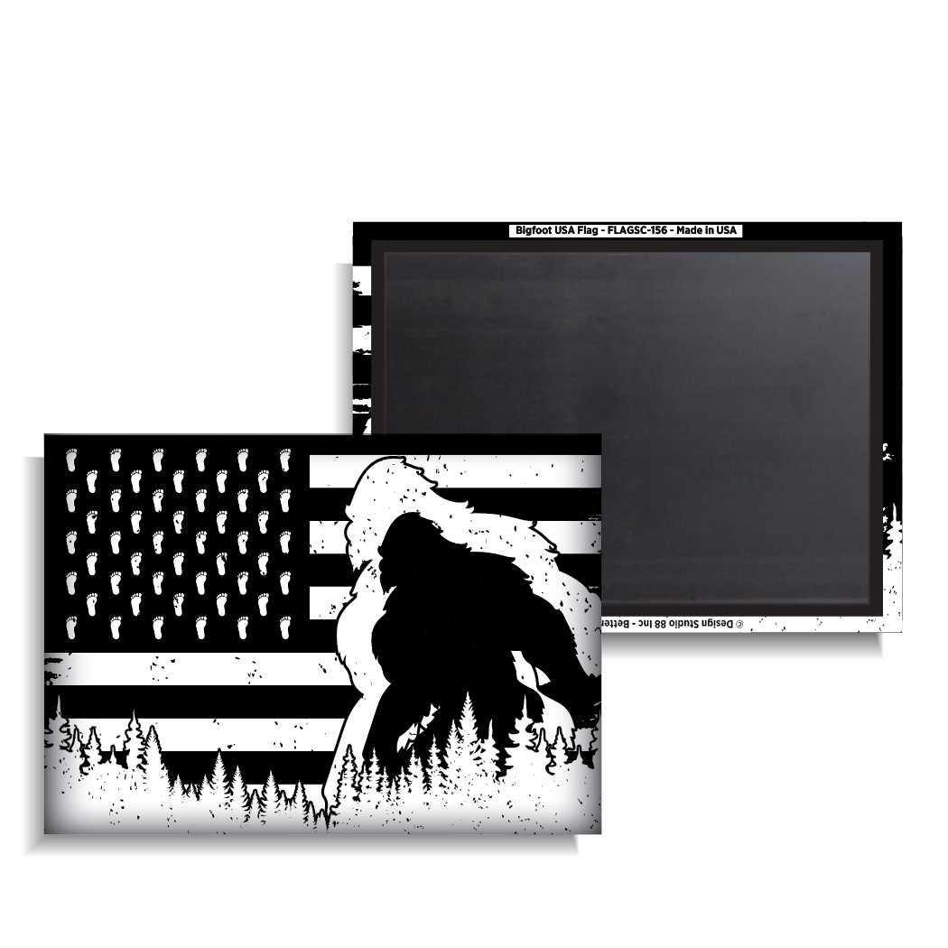 Bigfoot USA Flag