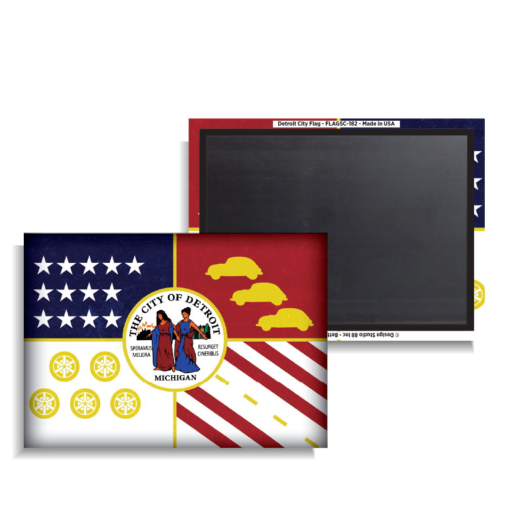 Detroit City Flag