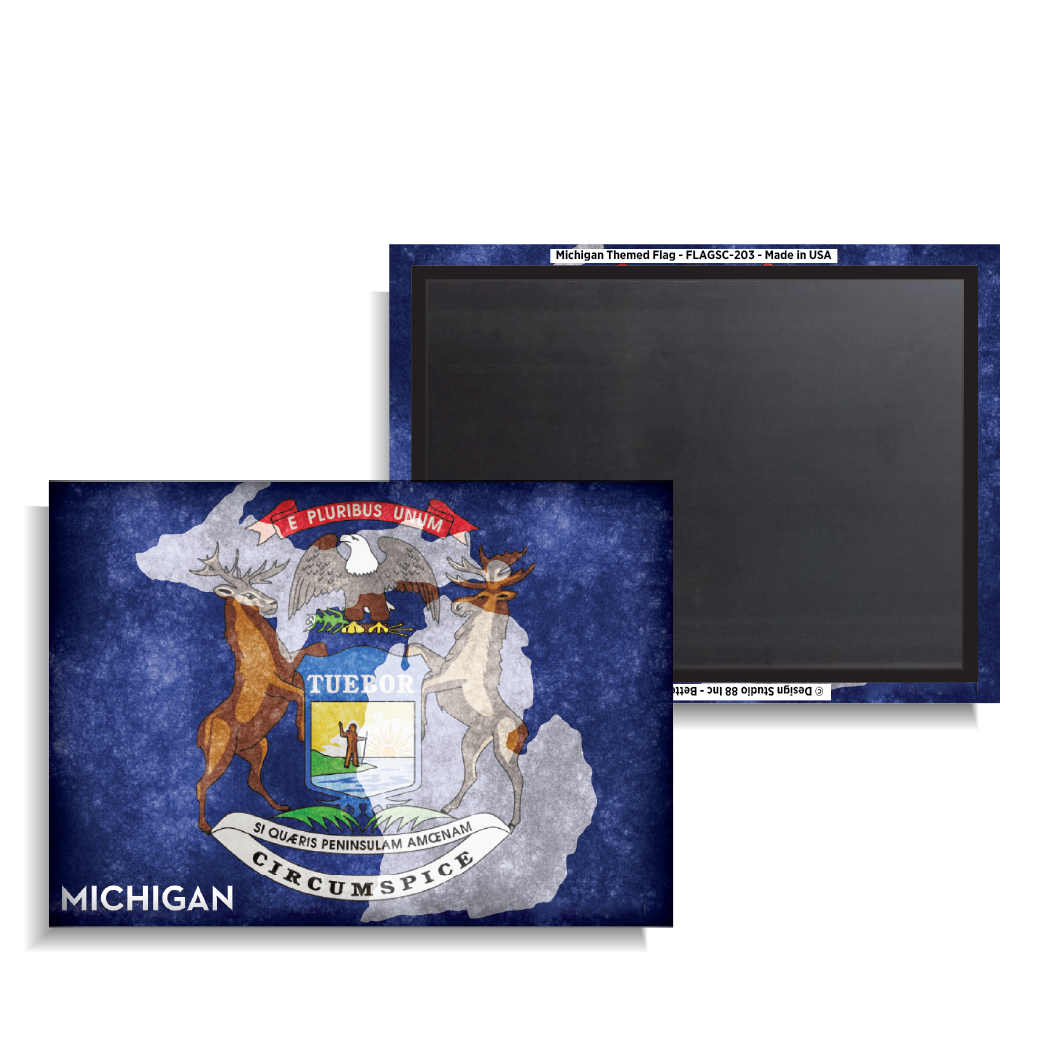 Michigan Themed Flag