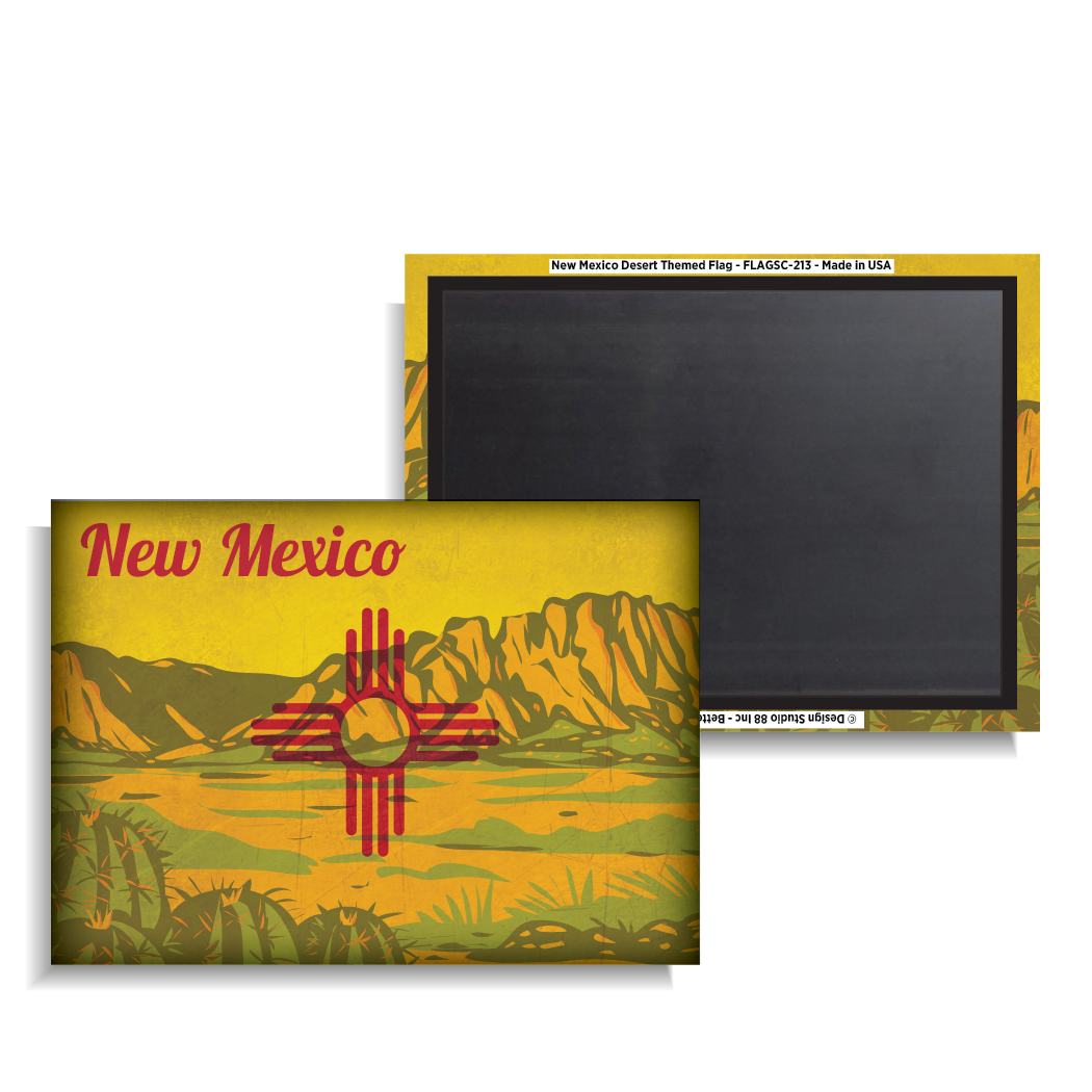 New Mexico Desert Themed Flag