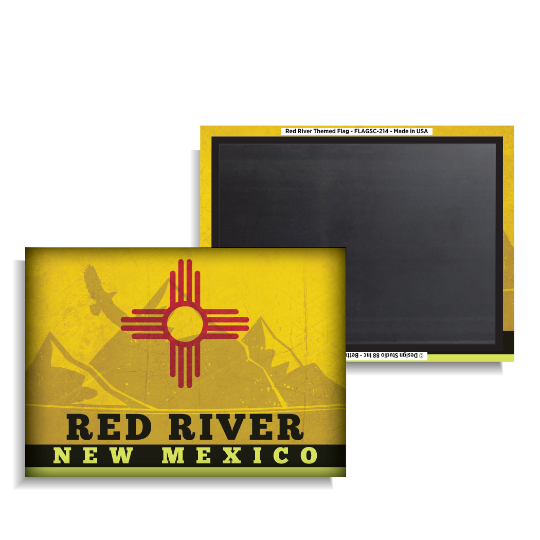Red River Themed Flag