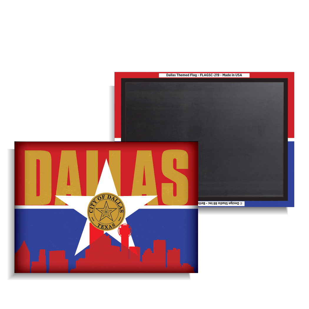 Dallas Themed Flag