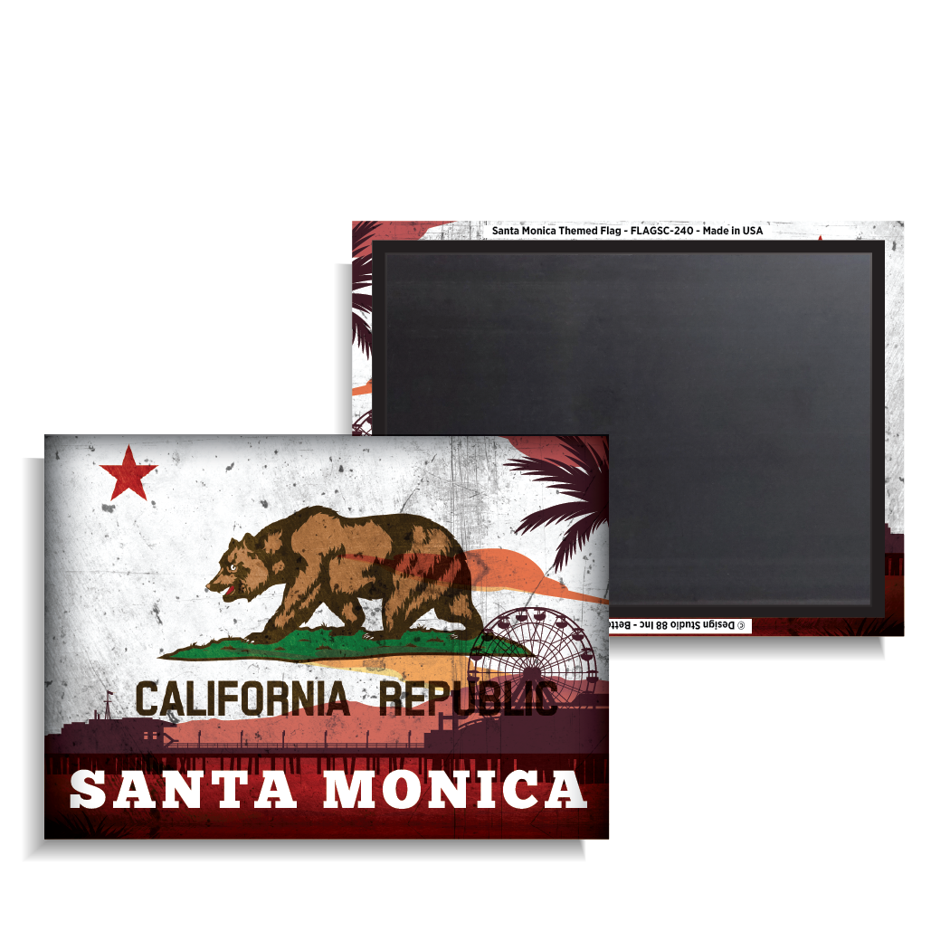 Santa Monica Themed Flag