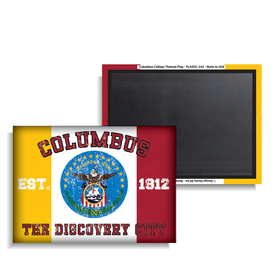 Columbus College Themed Flag