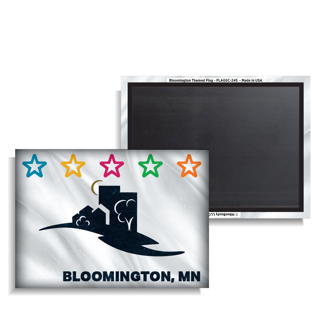Bloomington Themed Flag