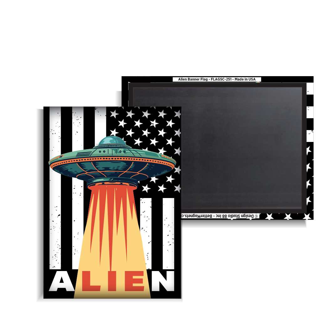 Alien Banner Flag
