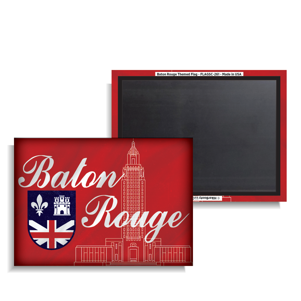 Baton Rouge Themed Flag