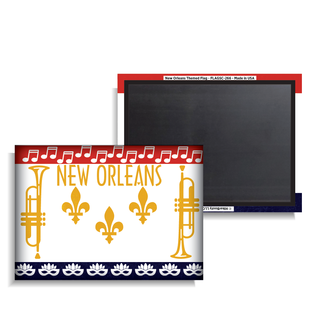 New Orleans Themed Flag