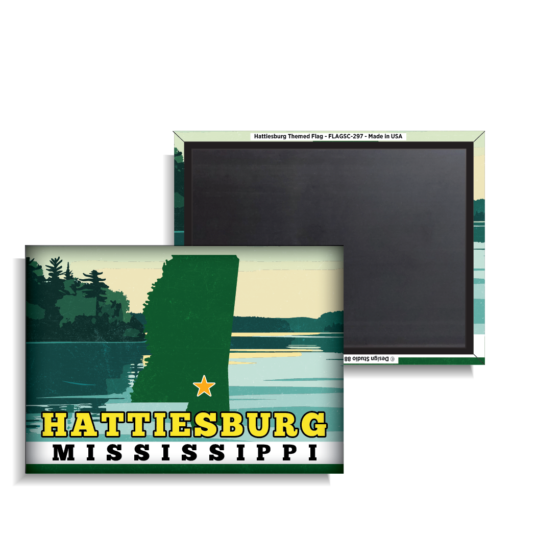 Hattiesburg Themed Flag