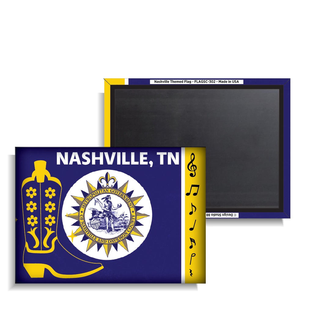 Nashville Themed Flag