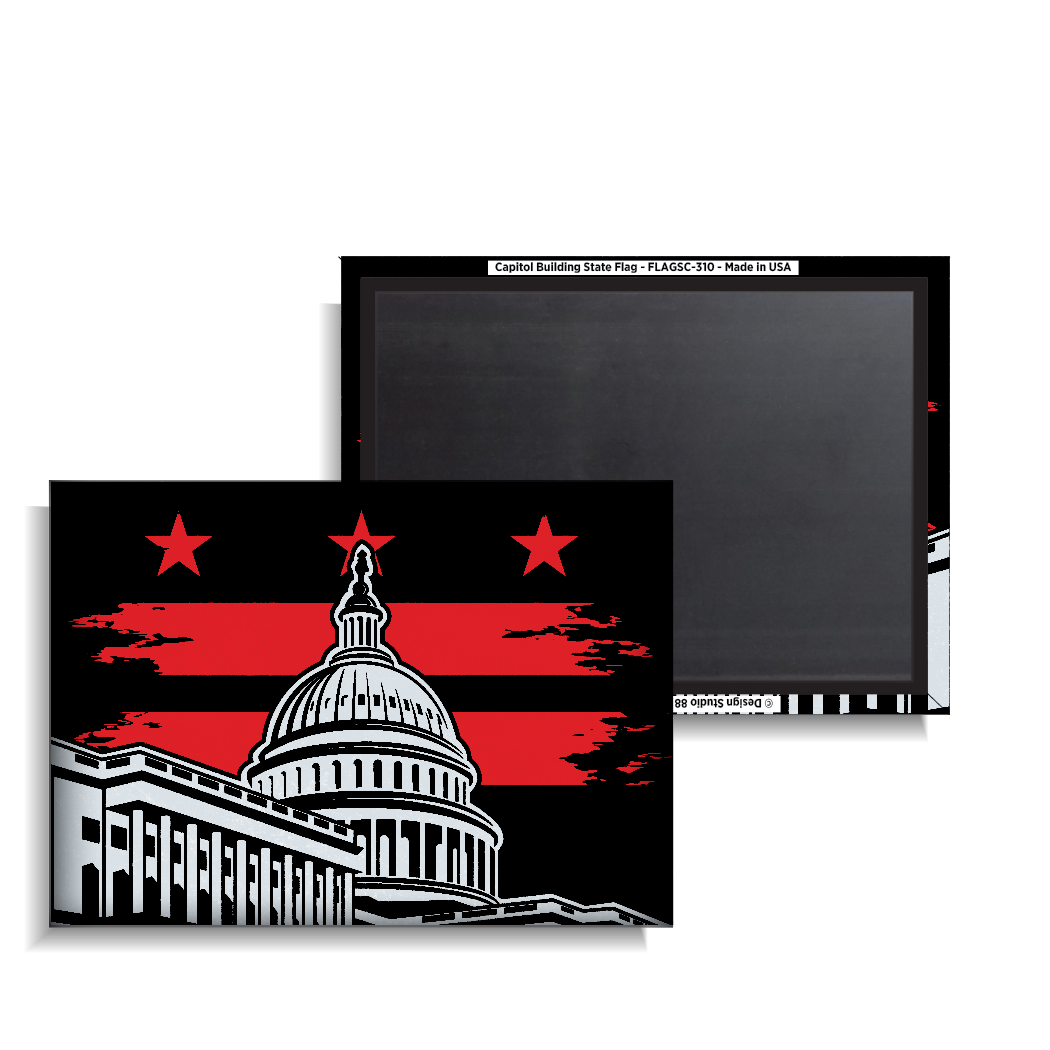 Capitol Building Themed Flag