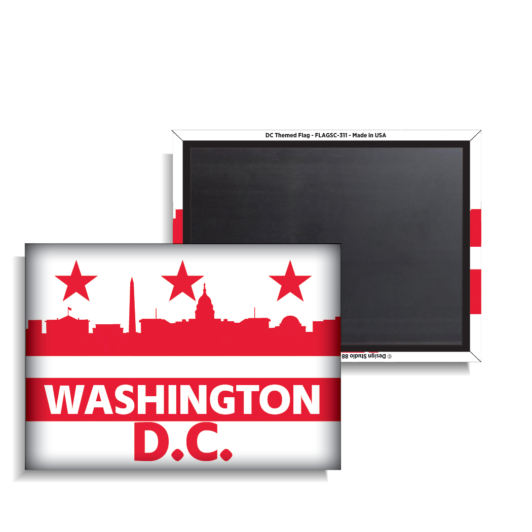 D.C. Themed Flag