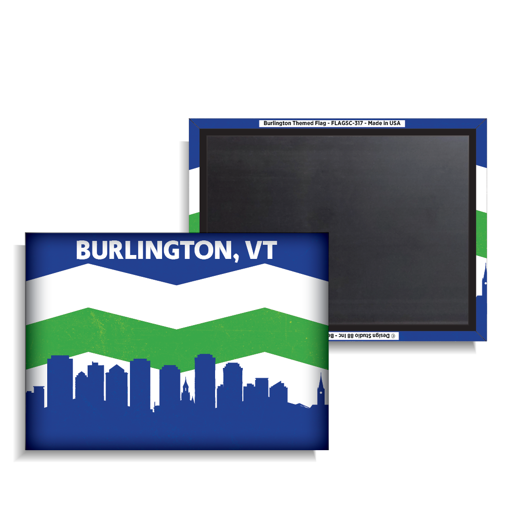 Burlington Themed Flag