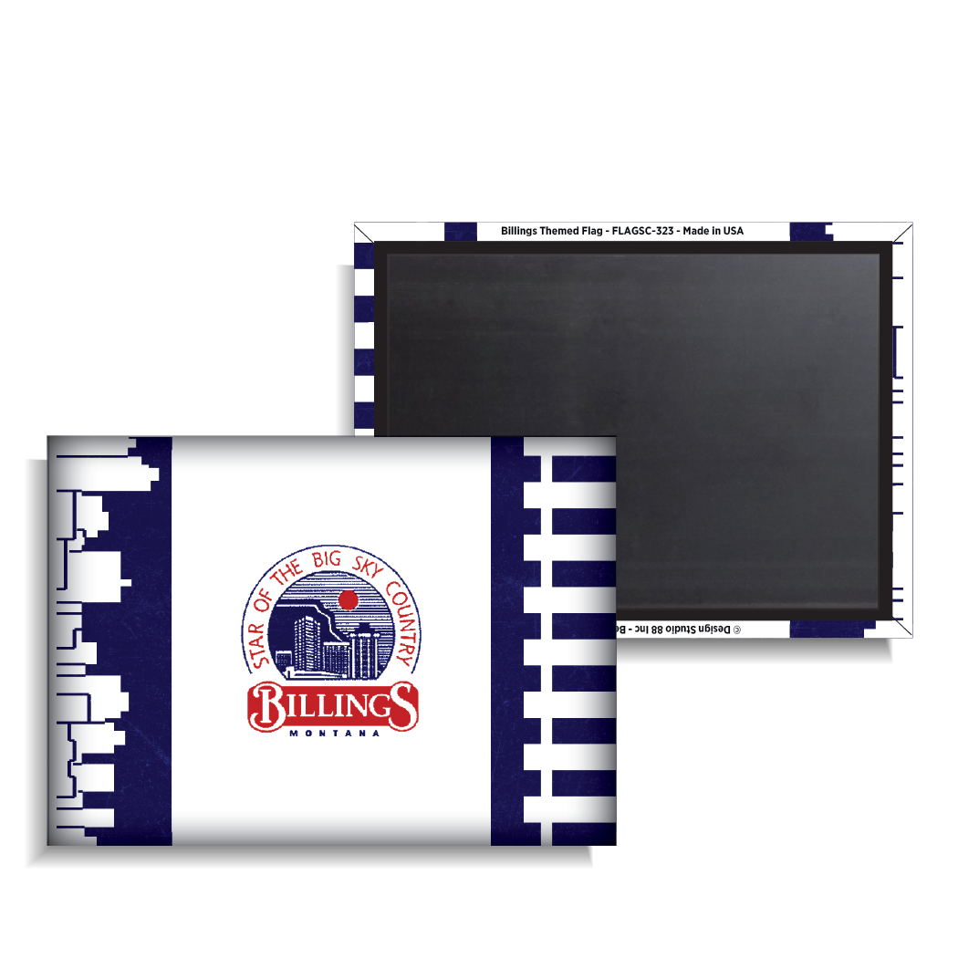 Billings Themed Flag