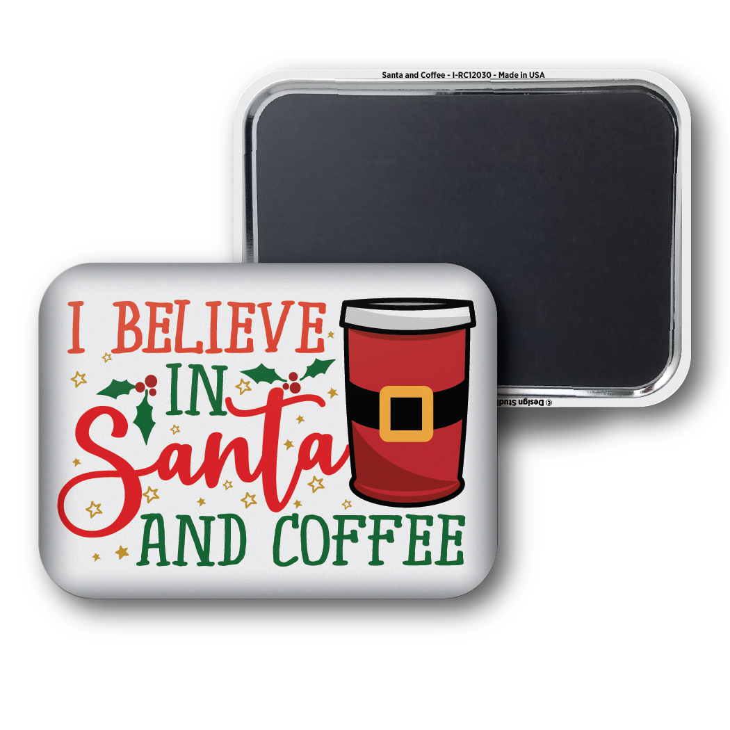 Santa And Coffee