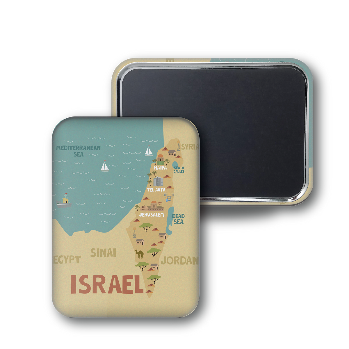 Map Of Israel