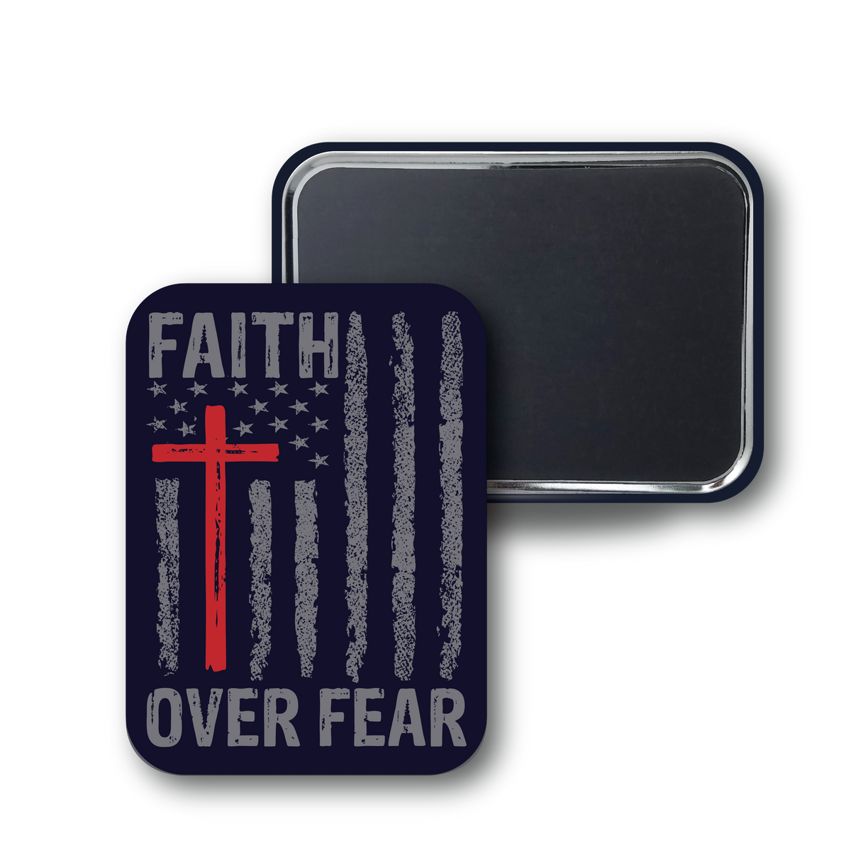 Faith Over Fear (Red Cross)