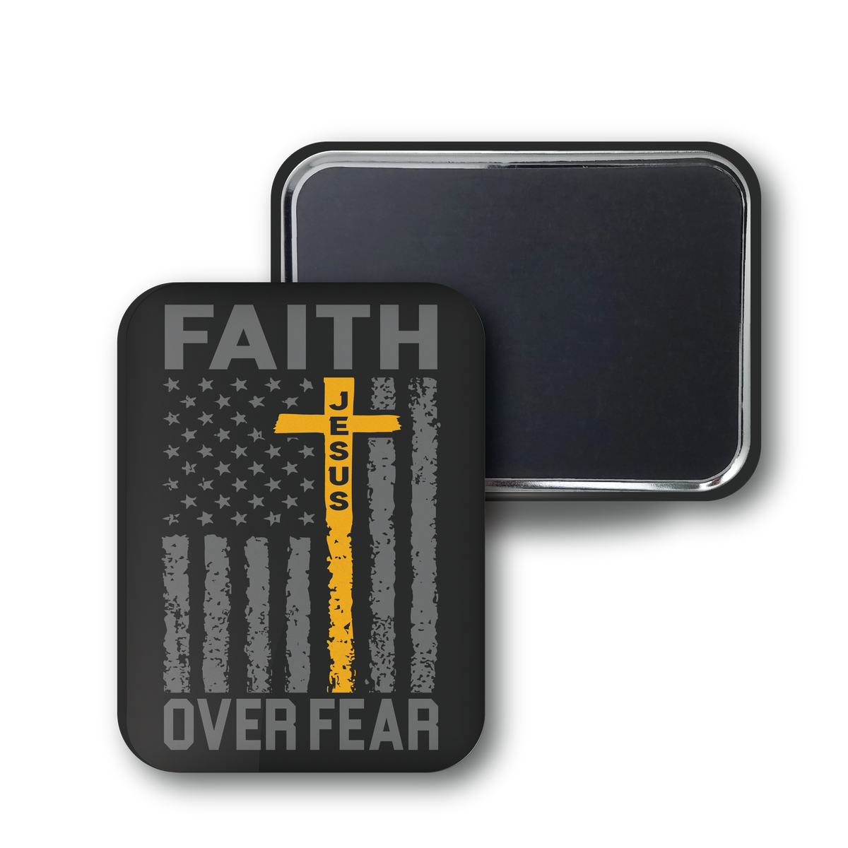 Faith Over Fear (Yellow Cross)