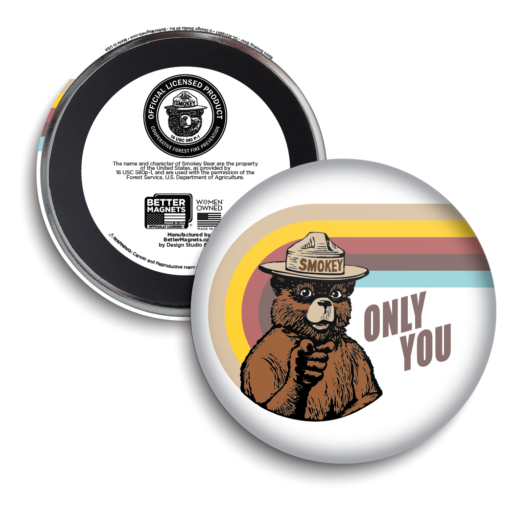 Retro Smokey | Officially Licensed Smokey Bear