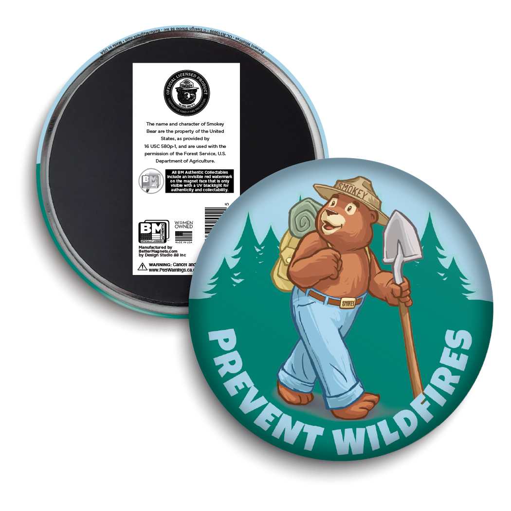 Prevent Wildfires | Officially Licensed Smokey Bear
