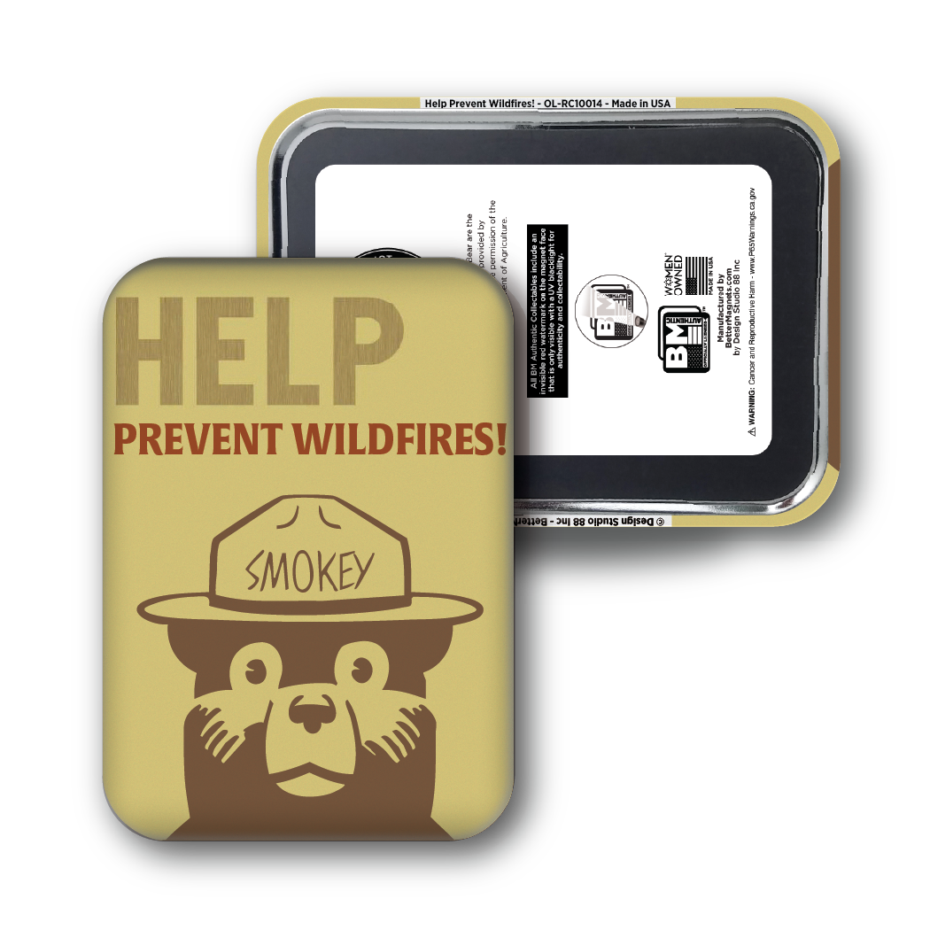 Help Prevent Wildfires | Officially Licensed Smokey Bear
