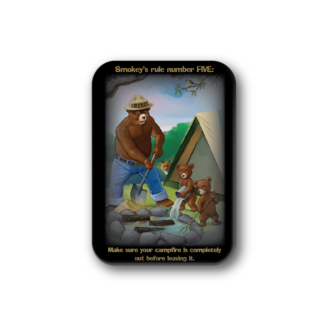 Smokey's Rule Number Five | Officially Licensed Smokey Bear