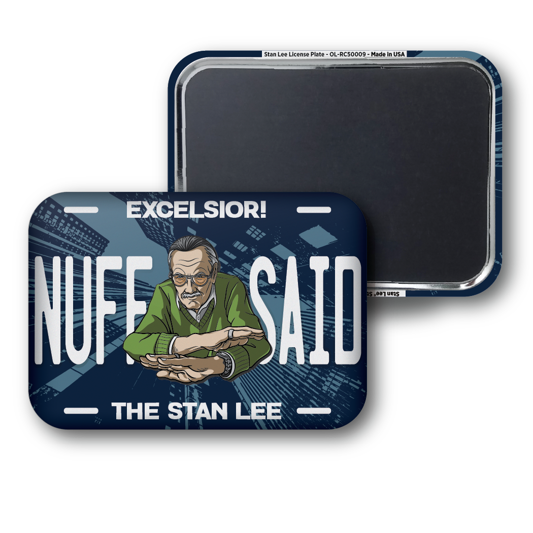 Stan Lee License Plate