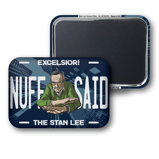 Stan Lee License Plate