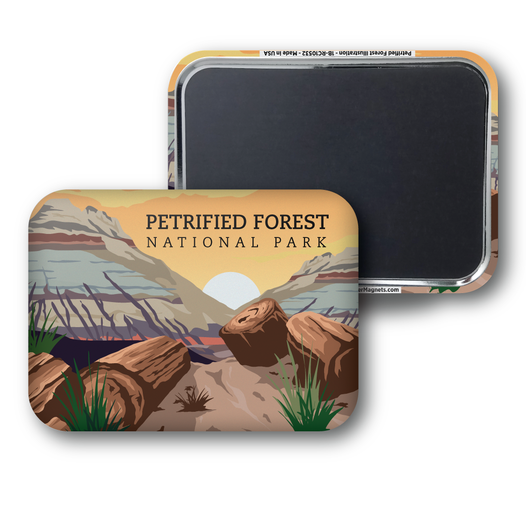 Petrified Forest Illustration