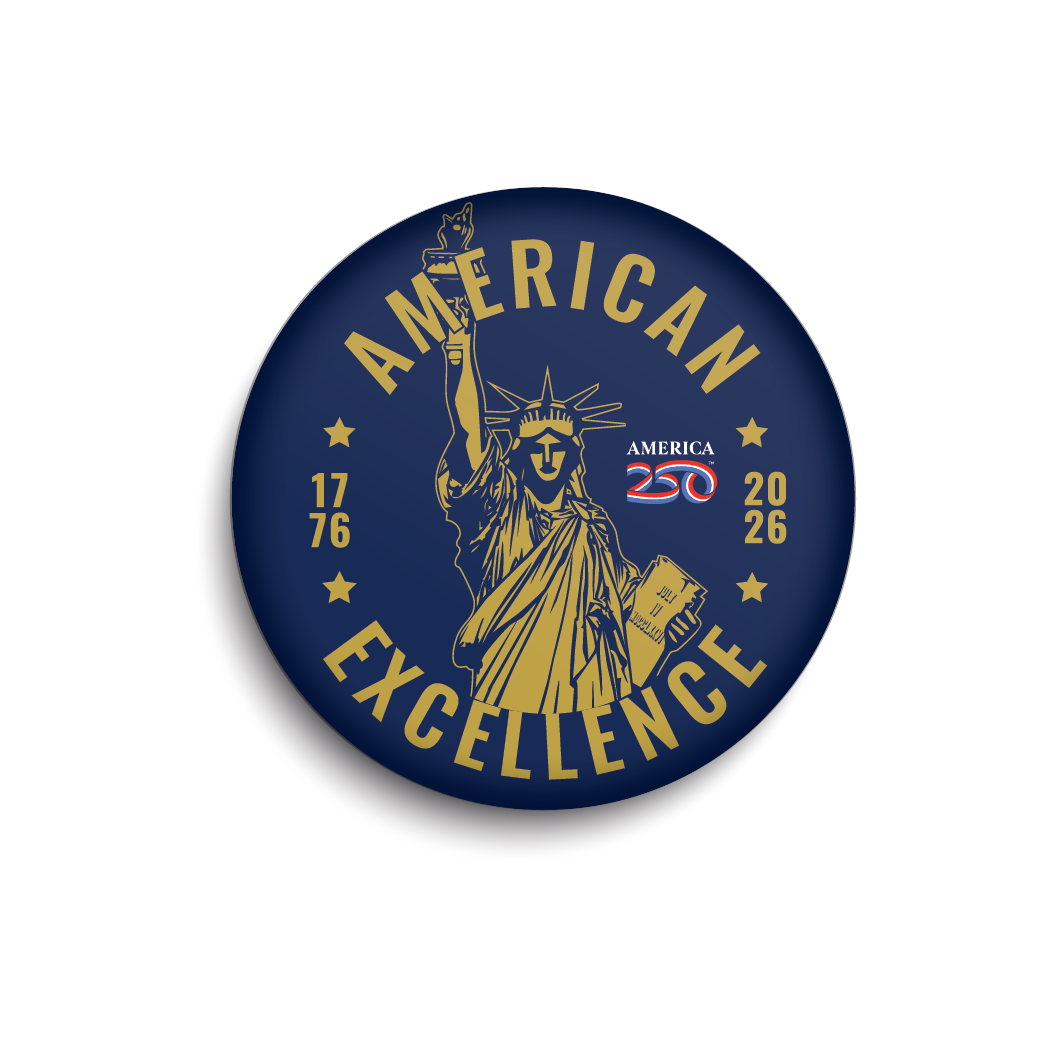 American Excellence Blue & Gold | Officially Licensed America250™